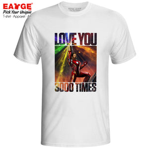 I Am Ironman T Shirt I Love You 3000 Times T-shirt