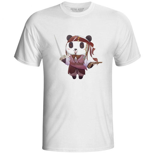 Caribbean Panda Pirate T Shirt
