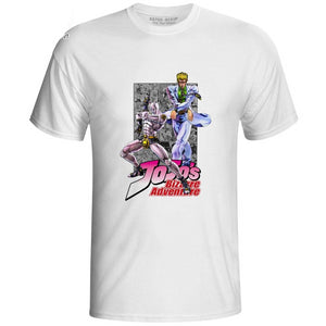 Yoshikage Kira And Killer Queen T-shirt JoJo's Bizarre Adventure